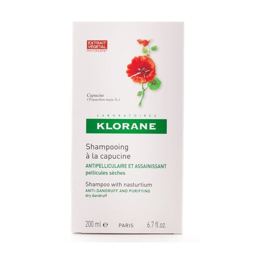 ᐈ Шампунь Від Сухої Лупи Klorane Shampoo With Nasturtium Extract З Екстрактом Настурції — купити