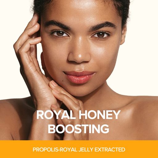 Антивозрастная тканевая маска для лица JMsolution Honey Luminous Royal Propolis Mask с прополисом