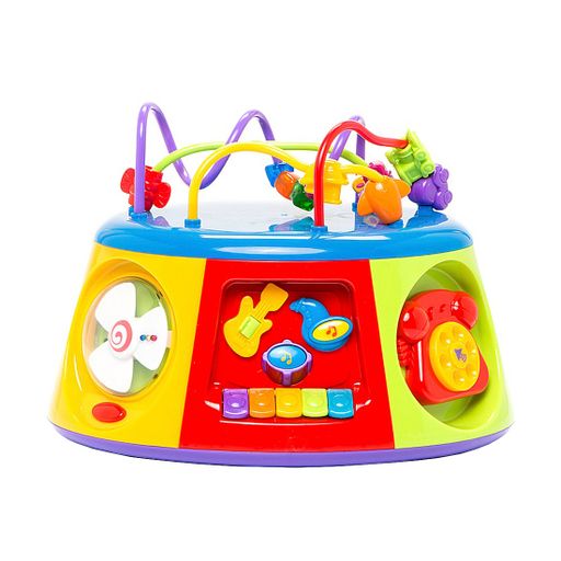Игровой центр Kiddieland Мультицентр, со светом и звуком на украинском языке, от 1 года (054932)