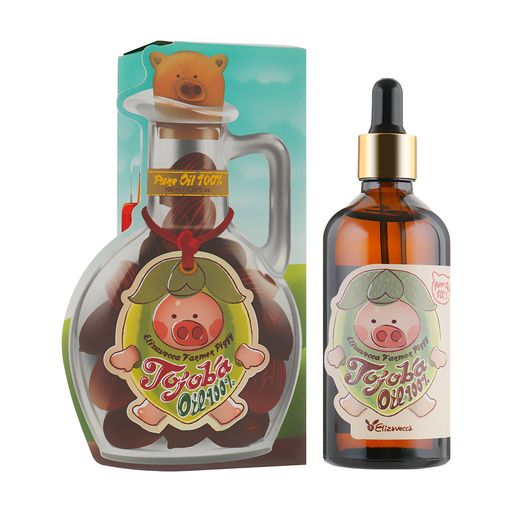 Уценка! Масло жожоба Elizavecca Farmer Piggy Jojoba Oil 100%, 100 мл