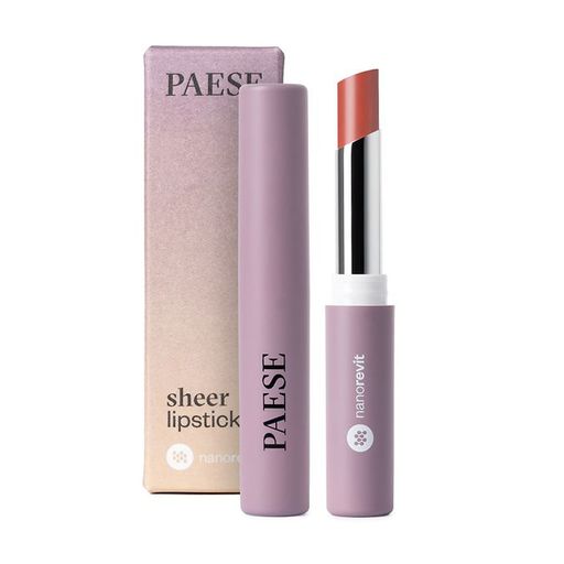 Помада для губ Paese Nanorevit Sheer Lipstick, 2.2 г