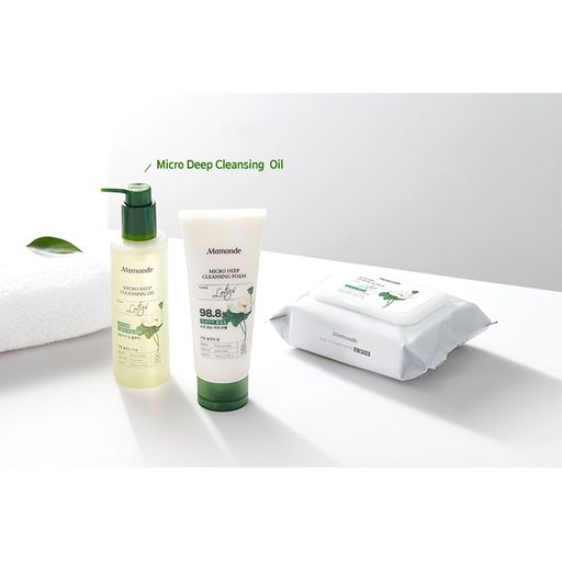 Очищающая масло для лица Mamonde Micro Deep Cleansing Oil глубокое очищение, 200 мл