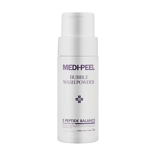 Энзимная пудра для умывания лица Medi-Peel Bubble Wash Powder с пептидами и коллагеном, 70 г