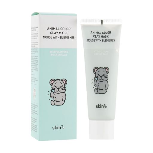 Очищающая глиняная маска для лица Skin79 Animal Color Clay Mask Mouse With Blemishes Мышка, 70 г