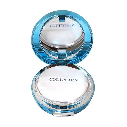 Увлажняющая компактная пудра для лица с коллагеном Enough Collagen Premium Hydro Two Way Cake SPF 50/PA++ со сменным блоком, 2x12 г