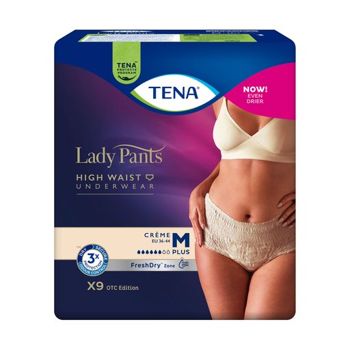 Урологические трусы женские TENA Lady Slim Pants Normal, M (75-105 см), 9 шт