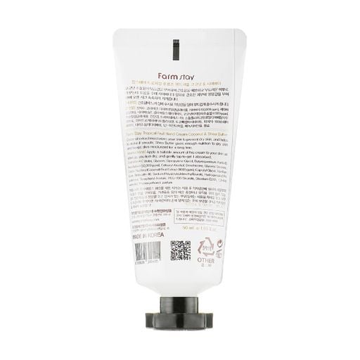 Крем для рук Farm Stay Tropical Fruit Hand Cream Coconut с кокосом, 50 ...