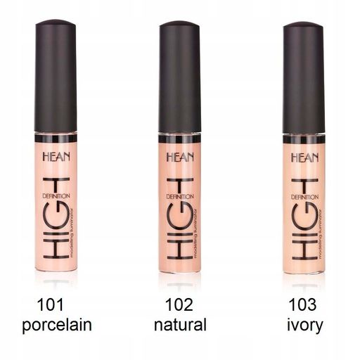 Консилер для лица Hean High Definition Modeling Illuminator Face And Eye Concealer, 9 мл