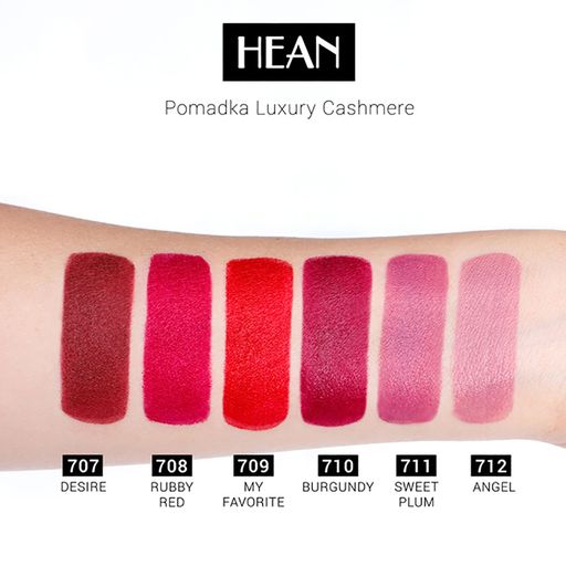Помада для губ Hean Luxury Cashmere Lipstick, 4.5 г