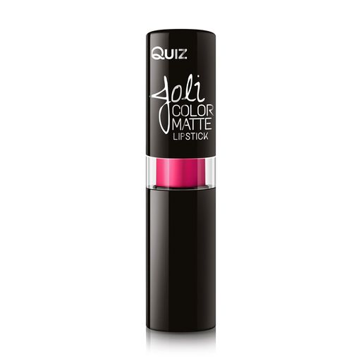 Матовая стойкая помада для губ Quiz Cosmetics Joli Color Matte Long Lasting Lipstick, 3.6 г