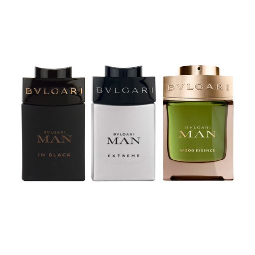 Набор миниатюр мужской Bvlgari Man in Black Mini Set (туалетная вода, 15 мл + туалетная вода, 15 мл + туалетная вода, 15 мл)