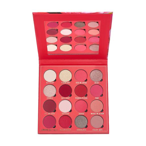 Палетка тіней для повік Makeup Obsession Kisses Shadow Palette, 20.8 г