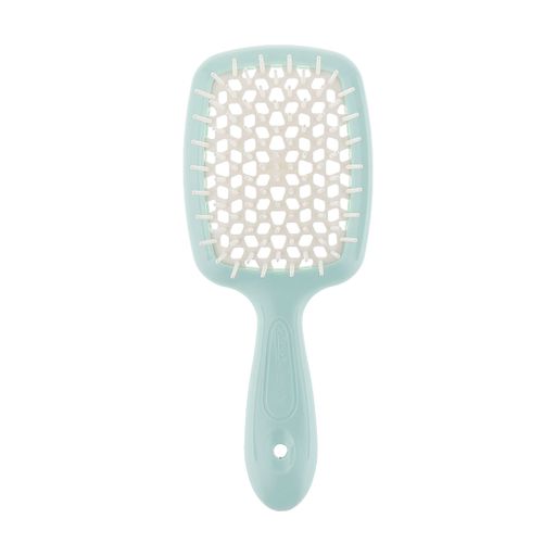 Расческа для волос Janeke Superbrush 1830 The Original Italian Patent Тиффани, голубая