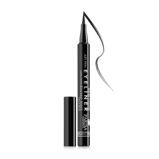 Подводка-фломастер для глаз Parisa Cosmetics New Look Art Pen Eyeliner PF-100 Черная, 1.1 мл