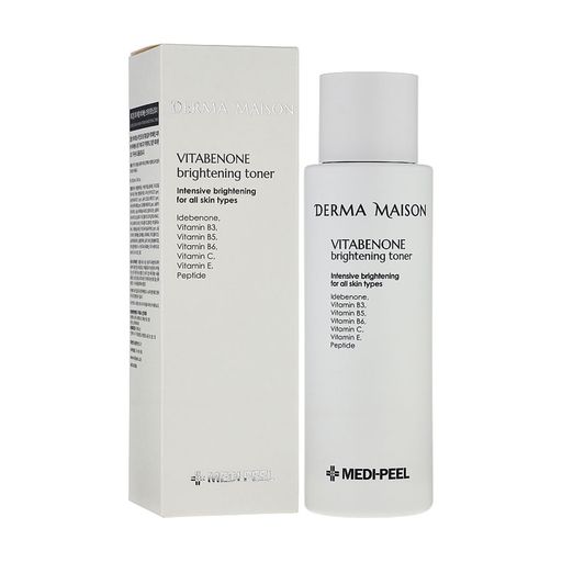 Вітамінний тонер для обличчя Medi-Peel Derma Maison Vitabenone Brightening Toner для вирівнювання тону шкіри, 250 мл