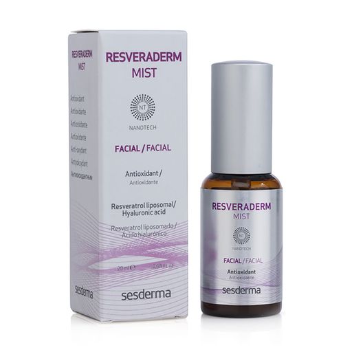Мист-спрей для лица Sesderma Resveraderm Antiox Mist антиоксидантный, 12 мл