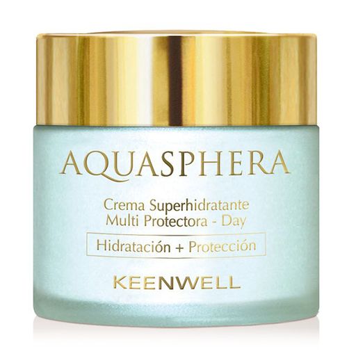 Набор женский Keenwell Aquasphera (дневной крем для лица, 80 мл + сиворотка для лица, 50 мл + маска-крем для кожи вокруг глаз, 20 мл)
