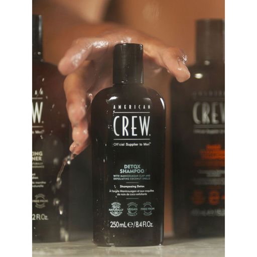 Чоловічий очищувальний шампунь з пілінгом для волосся American Crew Detox Shampoo