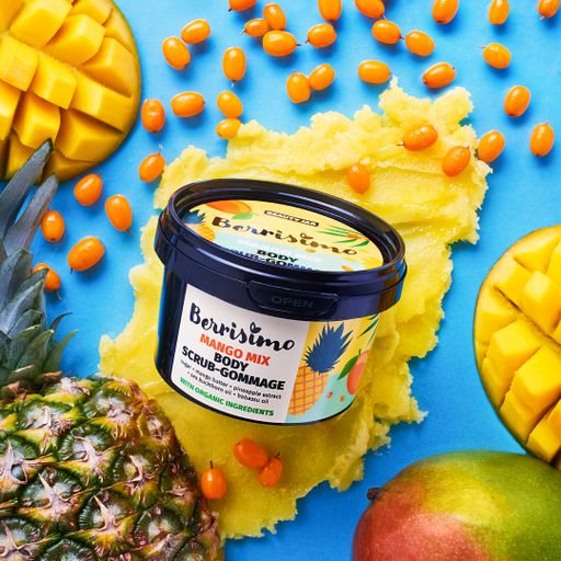 Скраб-гомаж для тіла Beauty Jar Berrisimo Mango Mix, 280 г