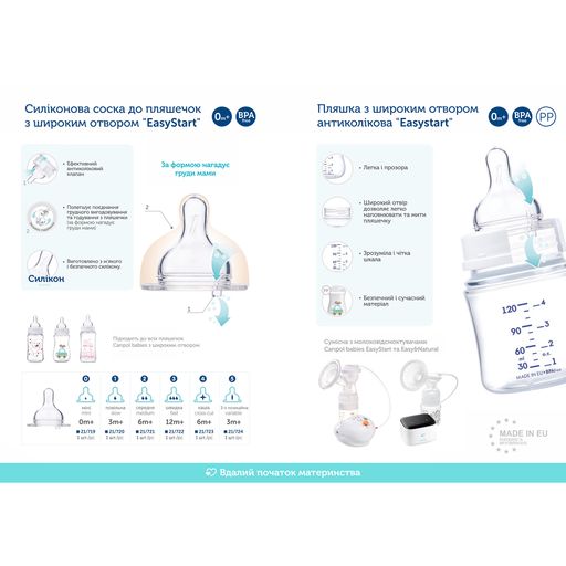 Антиколиковая бутылочка для кормления Canpol Babies PP Easystart Royal Baby с широким отверстием, розовая, с рождения, 120 мл (35/233_pin)