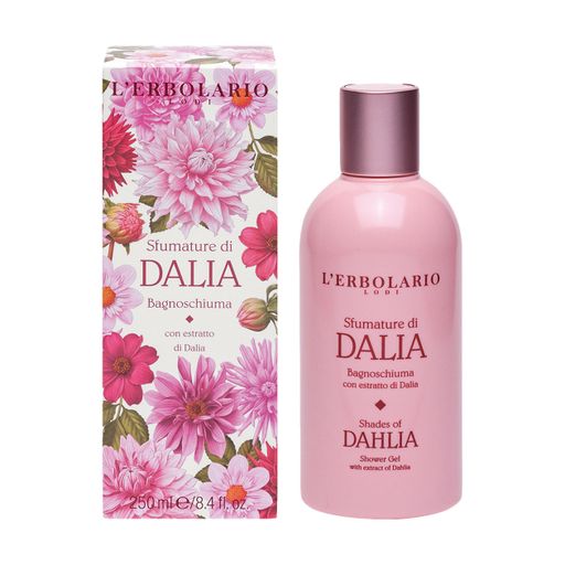 Пена для ванн-гель для душа L'Erbolario Shades of Dahlia Георгина, 250 мл