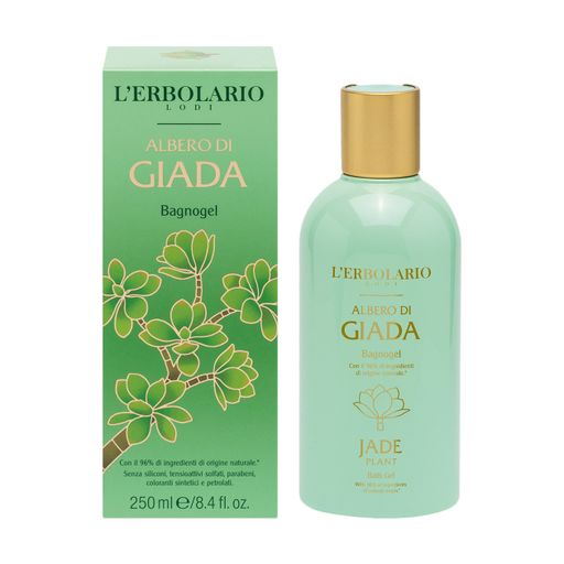 Пена для ванн-гель для душа L'Erbolario Albero di Giada Jade Plant Нефритовый цветок, 250 мл