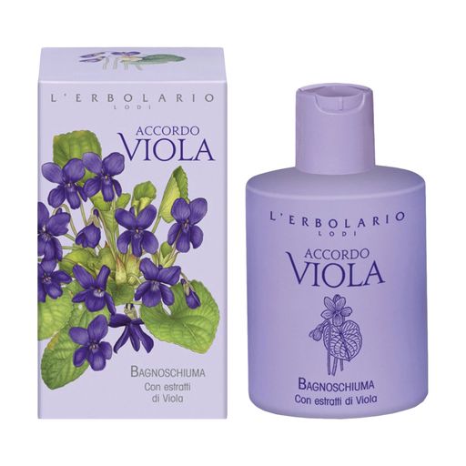 Піна для ванн-гель для душу L'Erbolario Accordo Viola Фіалка, 300 мл