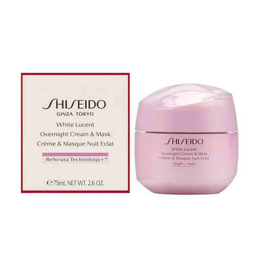 Ночной крем-маска для лица Shiseido White Lucent Overnight Cream & Mask, 75 мл