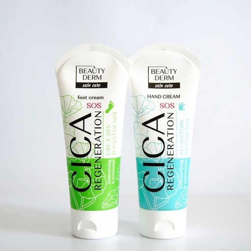 Крем для ніг BEAUTYDERM Skin Care SOS Cica Regeneration, 75 мл