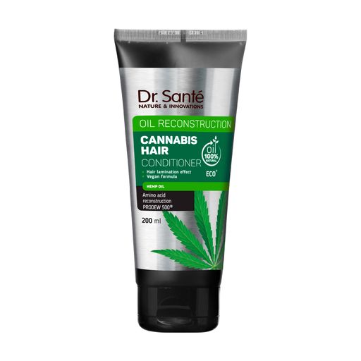 Бальзам для волос Dr.Sante Cannabis Hair Oil Reconstruction  с маслом конопли, 200 мл