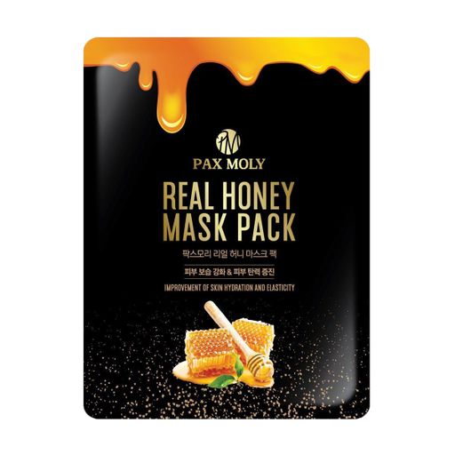 Тканинна маска для обличчя Pax Moly Real Honey з екстрактом меду, 25 мл
