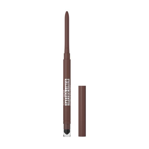 Автоматический стойкий гелевый карандаш для век Maybelline New York Tattoo Liner Automatic, 1 г
