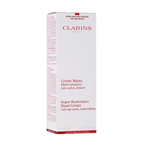 Крем для рук Clarins Super Restorative Hand Cream против морщин и пигментных пятен, 100 мл