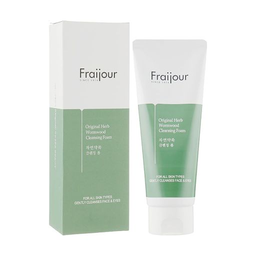 Уценка! Пенка для умывания Fraijour Original Herb Wormwood Cleansing Foam, 150 мл