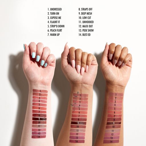 Уценка! Жидкая матовая помада для губ NYX Professional Makeup Lip Lingerie XXL Matte Liquid Lipstick 13 Peek Show, 4 мл