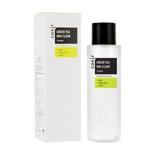 Тонер для лица Coxir Green Tea BHA Clear Toner, 150 мл