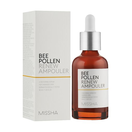 Сироватка для обличчя Missha Bee Pollen Renew Ampouler, 40 мл