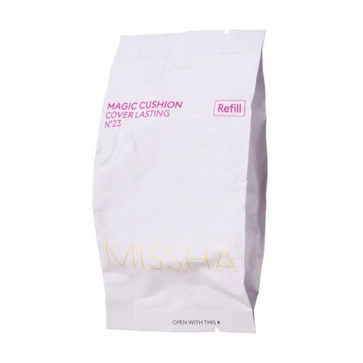 Тональный кушон для лица Missha M Magic Cushion Cover Lasting SPF 50+/PA+++, 15 г (сменный блок)