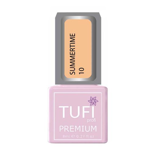 Уценка! Гель-лак для ногтей Tufi Profi Premium Summertime, 10 Цветок пустыни, 8 мл