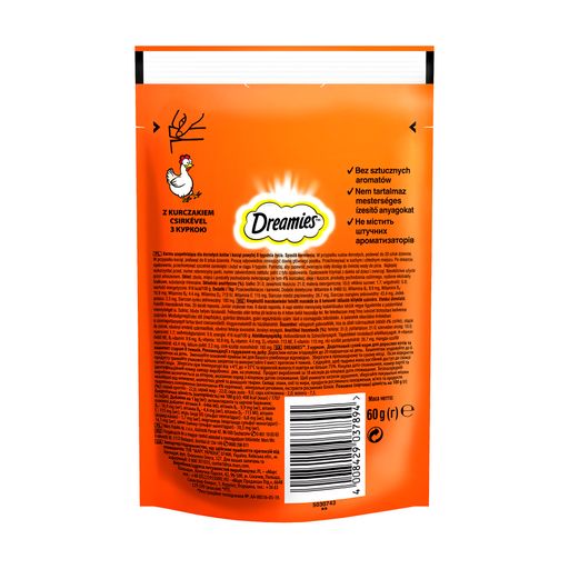 Лакомство для кошек Dreamies с курицей, 60 г