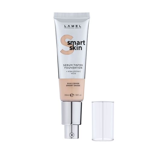 Тональная основа-сыворотка для лица LAMEL Make Up Smart Skin Serum Tinted Foundation, 35 мл