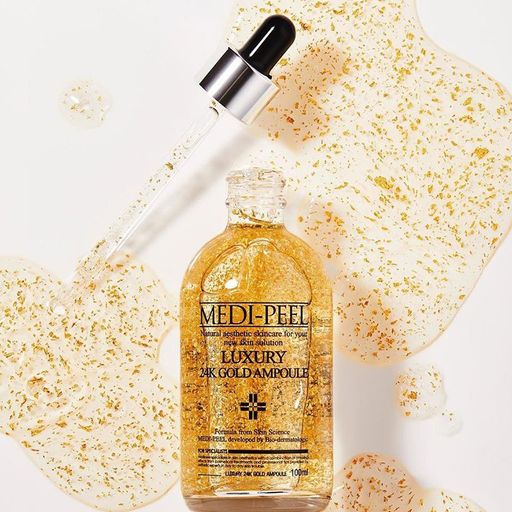Уцінка! Антиоксидантна сироватка для обличчя Medi-Peel Luxury 24K Gold Ampoule для сяяння шкіри, 100 мл
