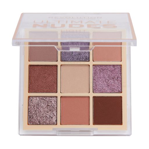 Палетка теней для век Makeup Revolution Ultimate Nudes Eyeshadow Palette, 8.1 г