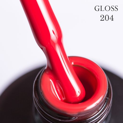 Уценка! Гель-лак для ногтей Gloss UV/LED Soak Off Color Gel 204, 11 мл