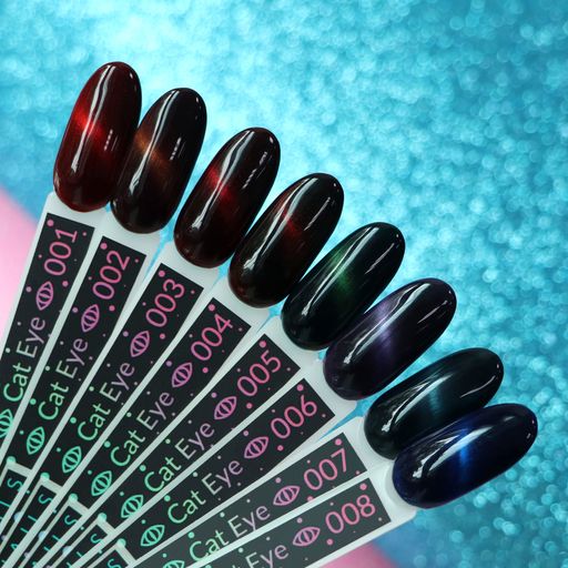 Гель-лак для ногтей Kira Nails Cat Eyes, 6 мл
