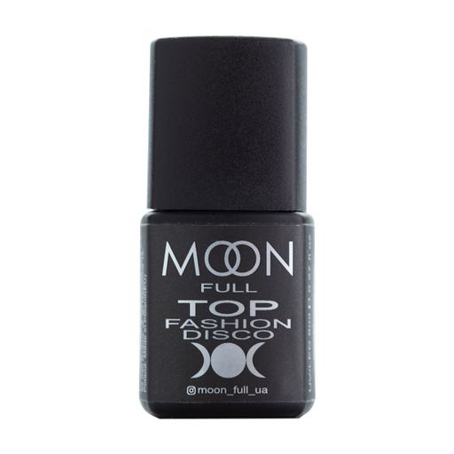 Топ для гель-лака Moon Full Top Fashion Disco без липкого слоя, 8 мл