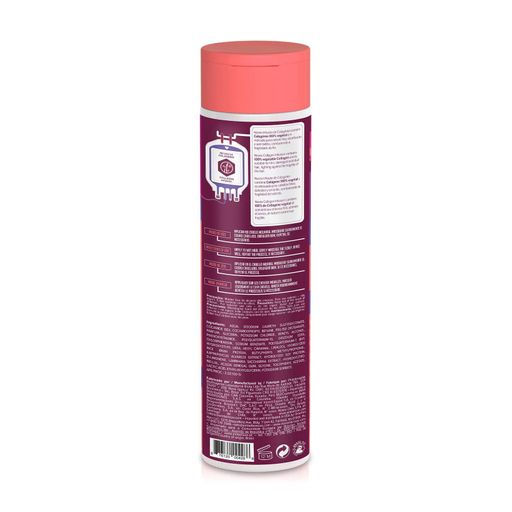 Безсульфатний шампунь для волосся Novex Collagen Infusion Shampoo з колагеном
