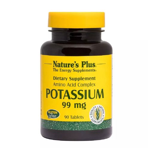 Калий NaturesPlus Potassium 99 мг, 90 таблеток