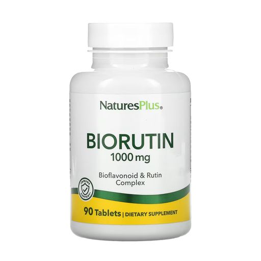 Витамин Р NaturesPlus Biorutin 1000 мг, 90 таблеток