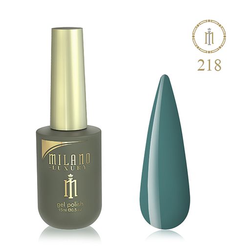 Уцінка! Гель-лак для нігтів Milano Cosmetic Luxury 218, 15 мл
